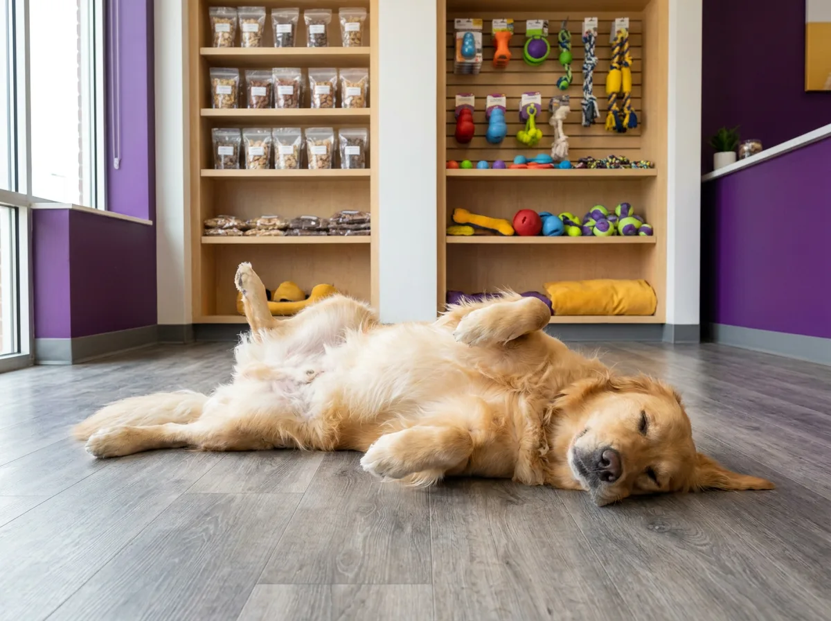 What's included in your dog's free full day of enrichment daycare at Central Bark Aurora Fox Valley